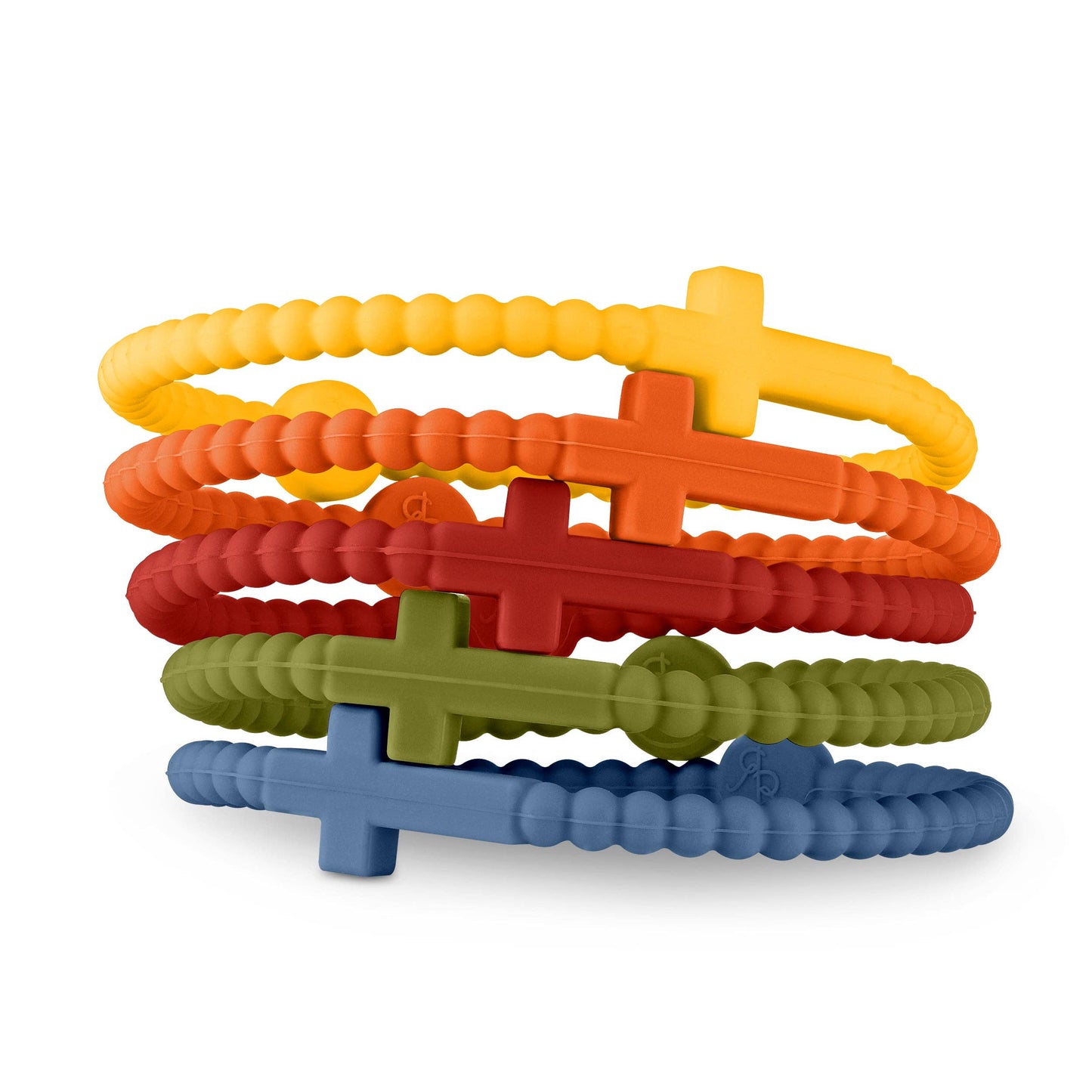 Ryan & Rose - Jesus Bracelets (silicone cross bracelets)