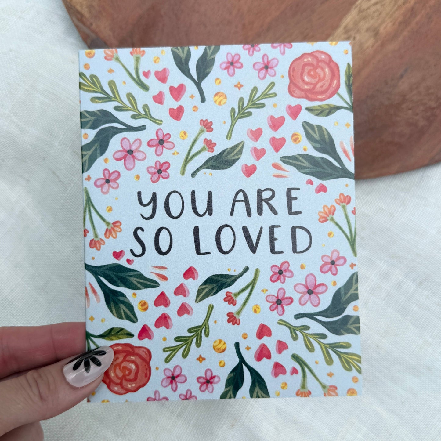 Big Moods - "You are so loved" Encouragement Greeting Card