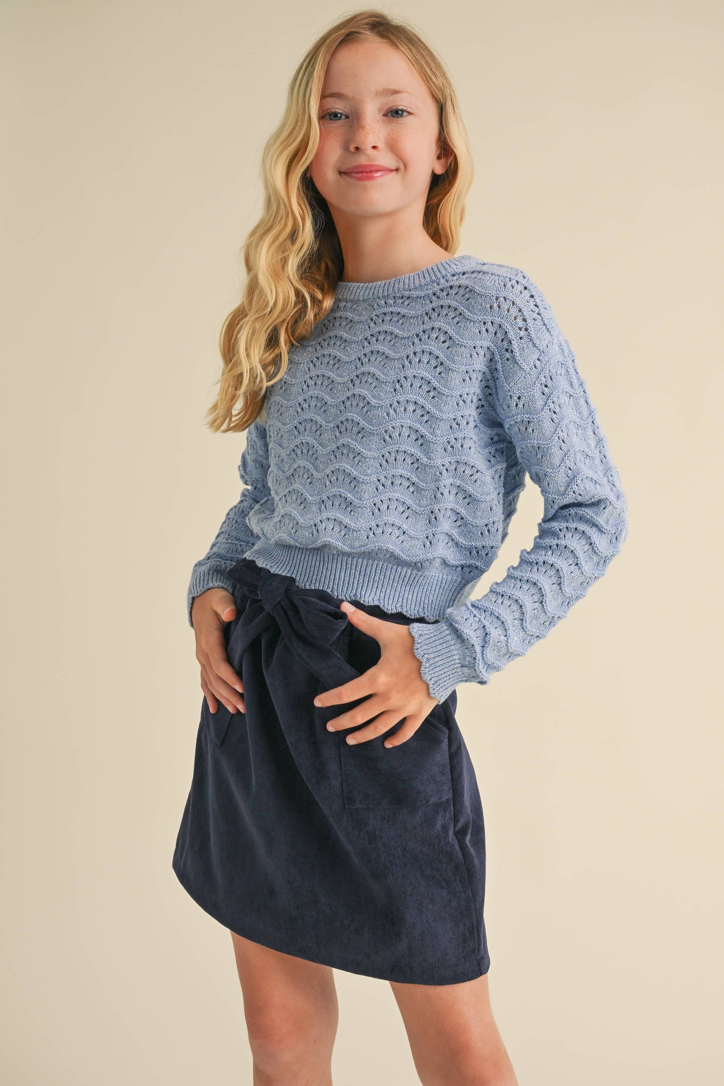 Girls Knitwear Pullover