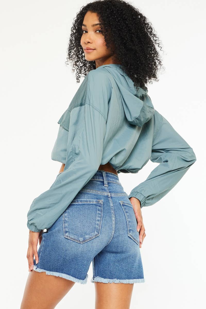 KanCan Medium Wash Shorts