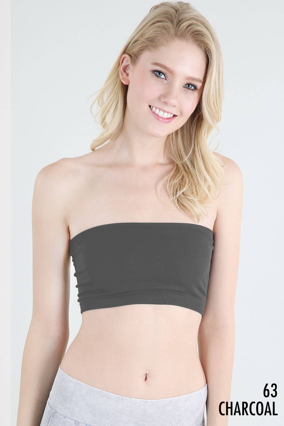 Black Bandeau Top