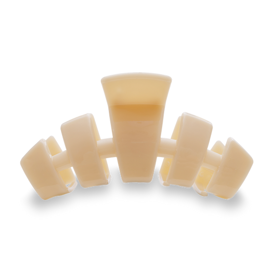 TELETIES Classic  Clip Large Almond Beige