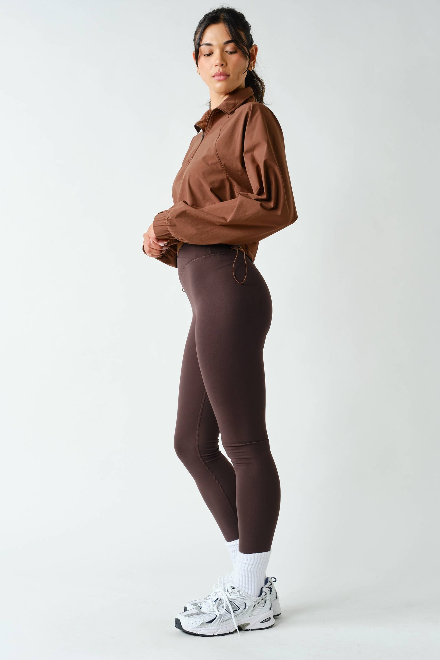 Mono B - Sculpt Half Zip Pullover