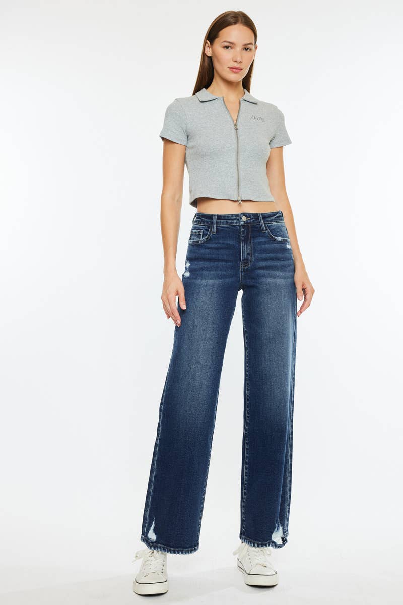 Kancan High Rise Wide Leg