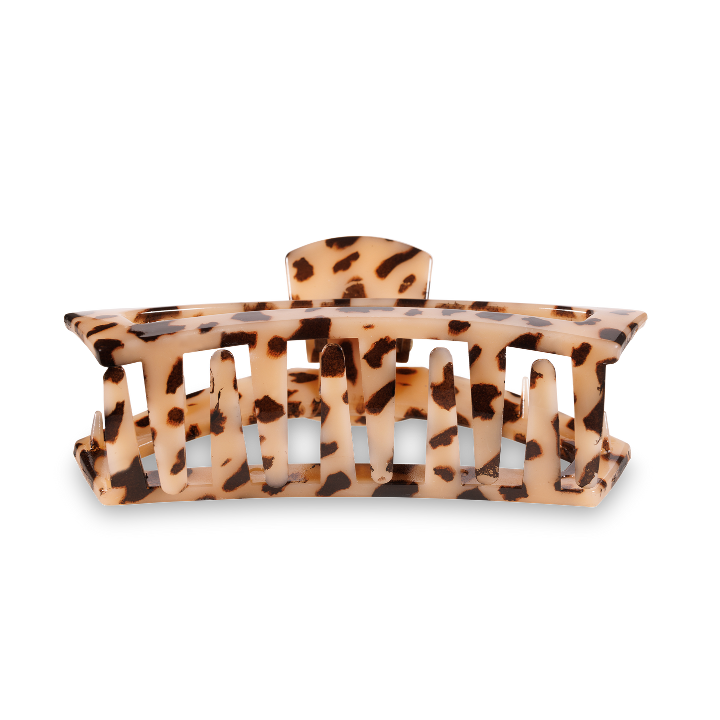 TELETIES Open Clip Large |Blonde Tortoise