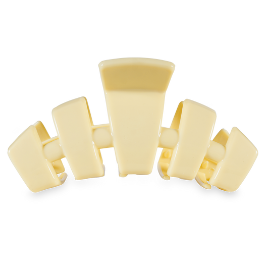 TELETIES Classic  Clip Large Butter Yellow