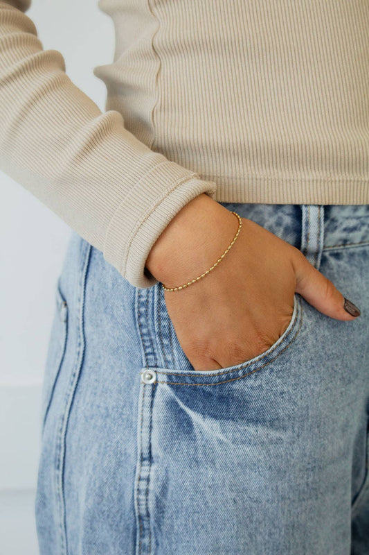 Shop Andi - Oval Beaded Bracelet
