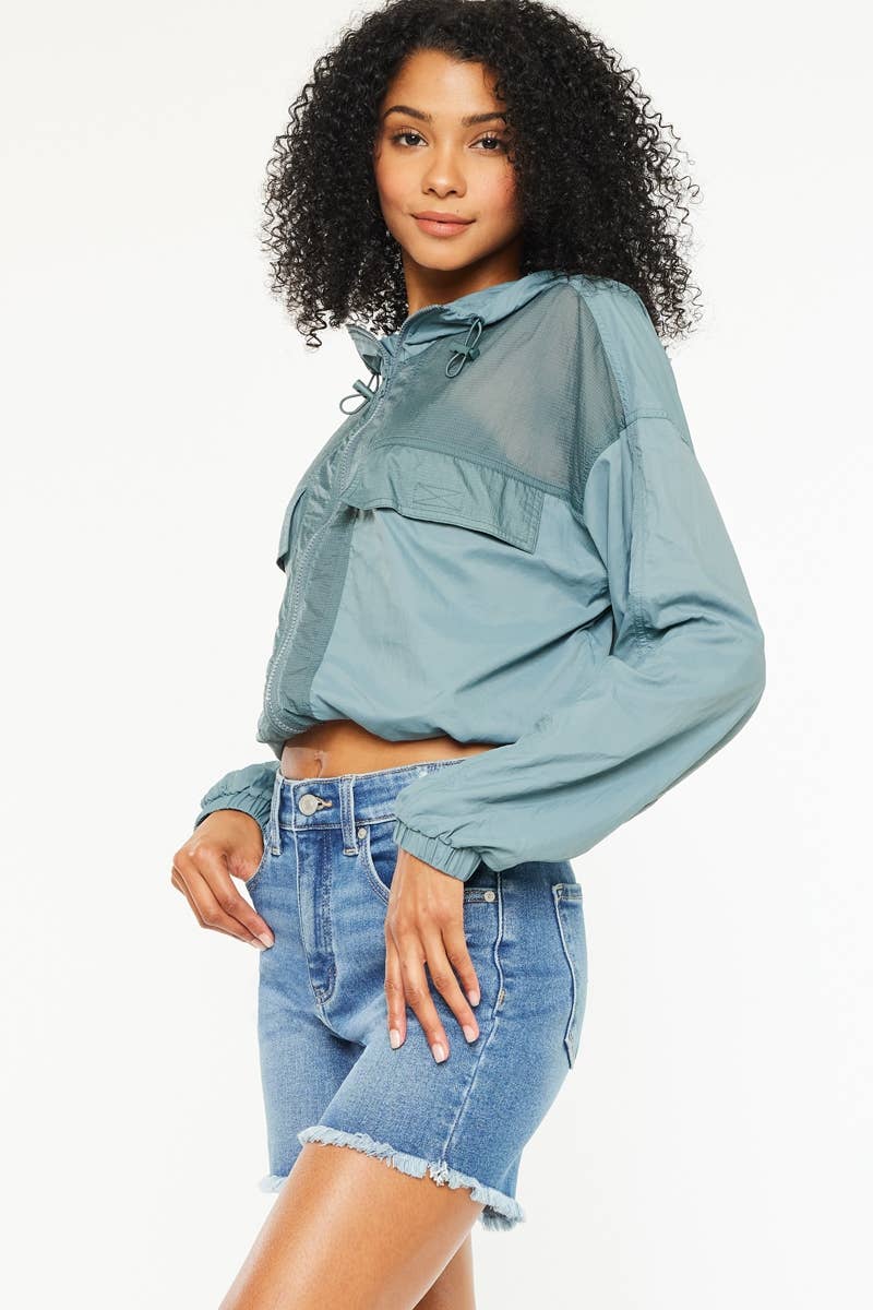 KanCan Medium Wash Shorts