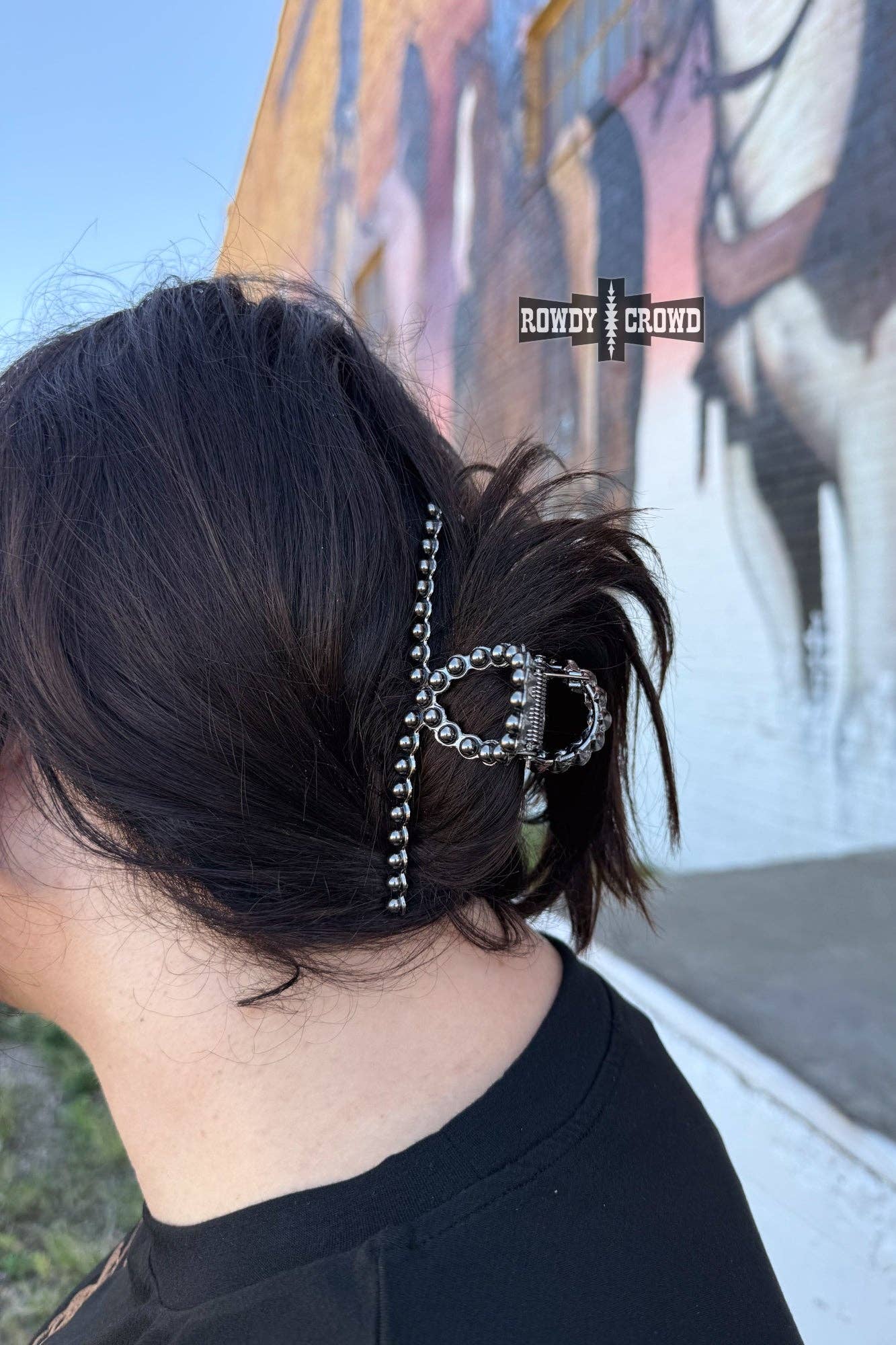 Rowdy Crowd Clothing - Pearl Hair Clip