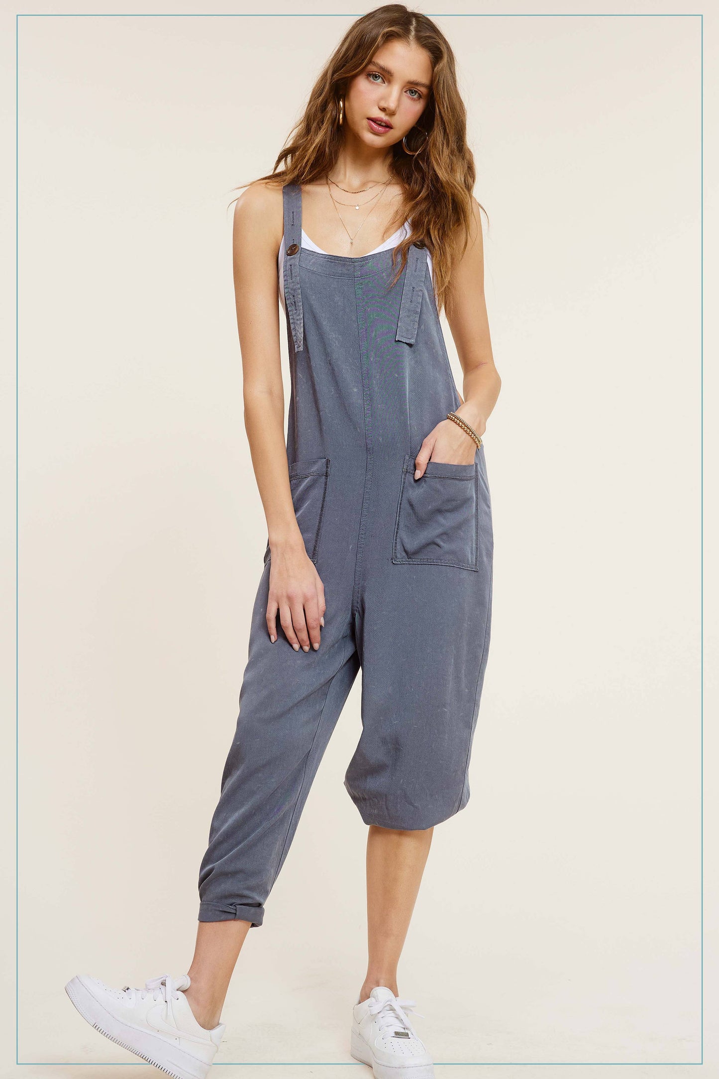 Mineral Washed Jumpsuit