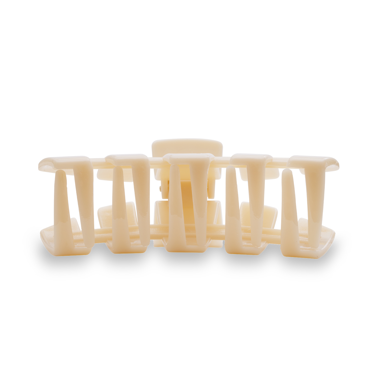 TELETIES Classic  Clip Large Almond Beige
