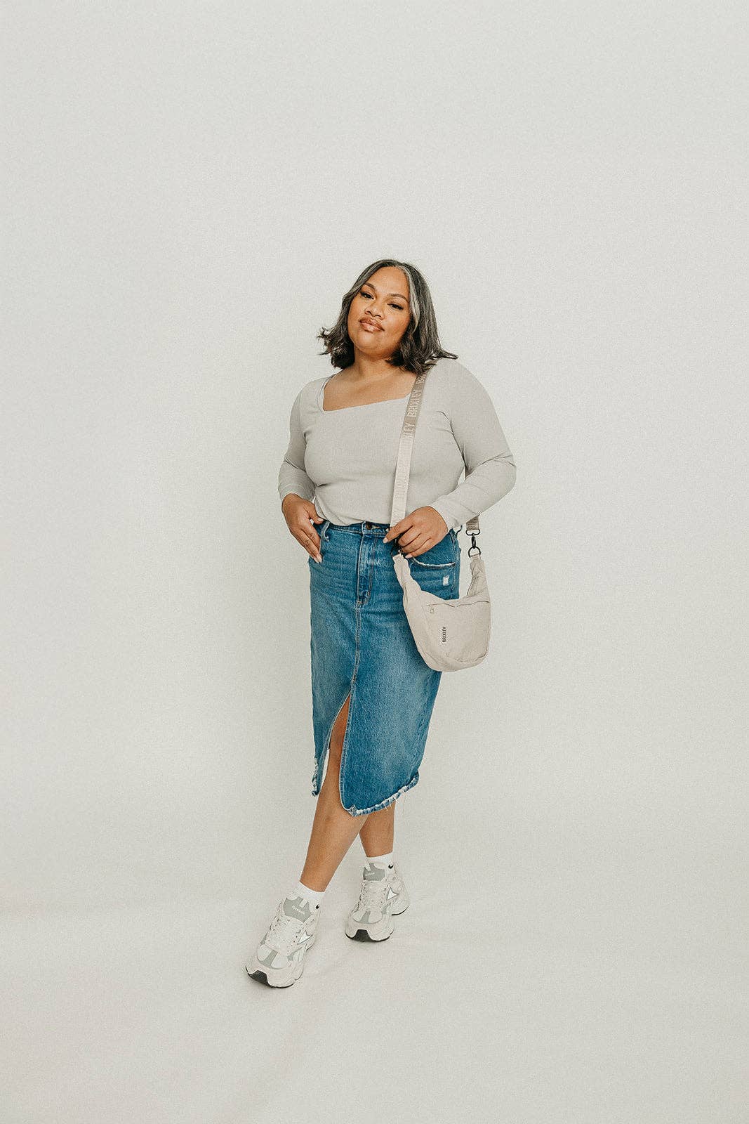 Brixley Bags - Vanilla Dream Crescent Bag