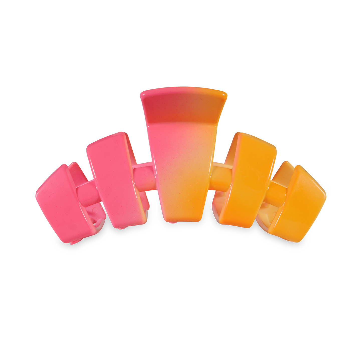 TELETIES - Classic Hair Clip | Medium | Day Rave